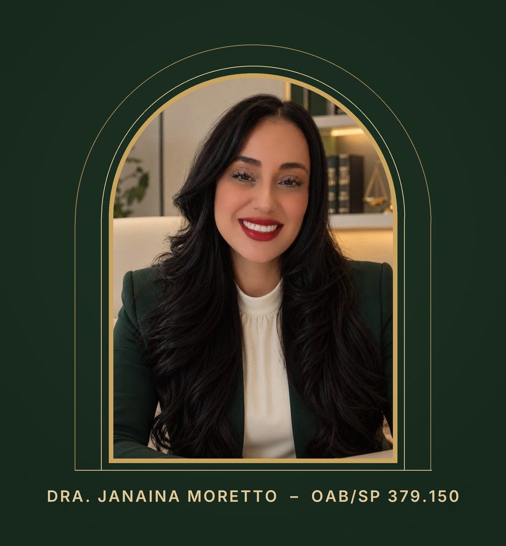 Dra. Janaina Moretto, advogada responsável pela Moretto Advocacia, OAB/SP 379.150